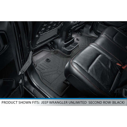 SMARTLINER Floor Liners for 2018-2024 Jeep Wrangler Unlimited
