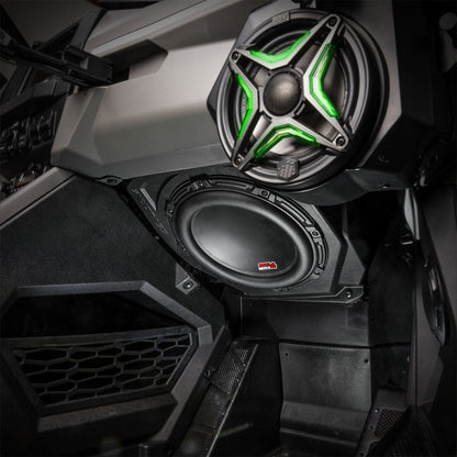 2020-2024 Polaris® RZR Pro Under-Dash 10" Ported Subwoofer Add-On for Ride Command