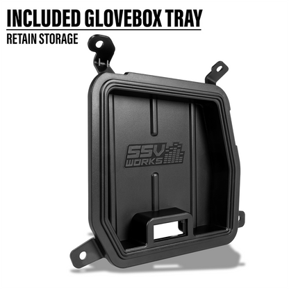 2025 and Up  RZR Pro R / Pro S / Pro XP Under-Dash 10" Ported Subwoofer-Enclosure