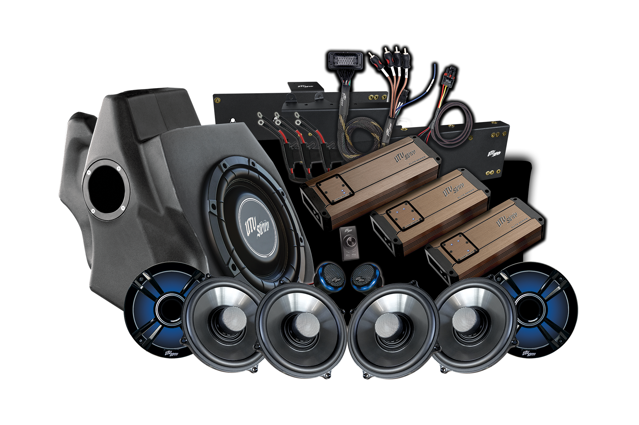'20-'24 RZR® Pro Series Ride Command® Stage 8 Stereo Kit | UTVS-PRO-S8-RC