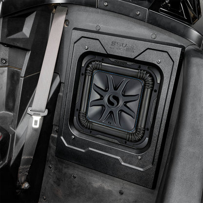 SSV Works Polaris Slingshot 10" subwoofer with Kicker L7 sub