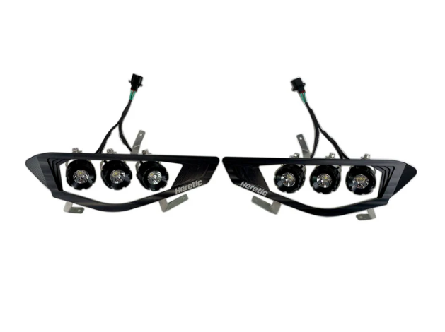 Heretic Studio Polaris Ranger Headlights ('14-'23 Select Models)