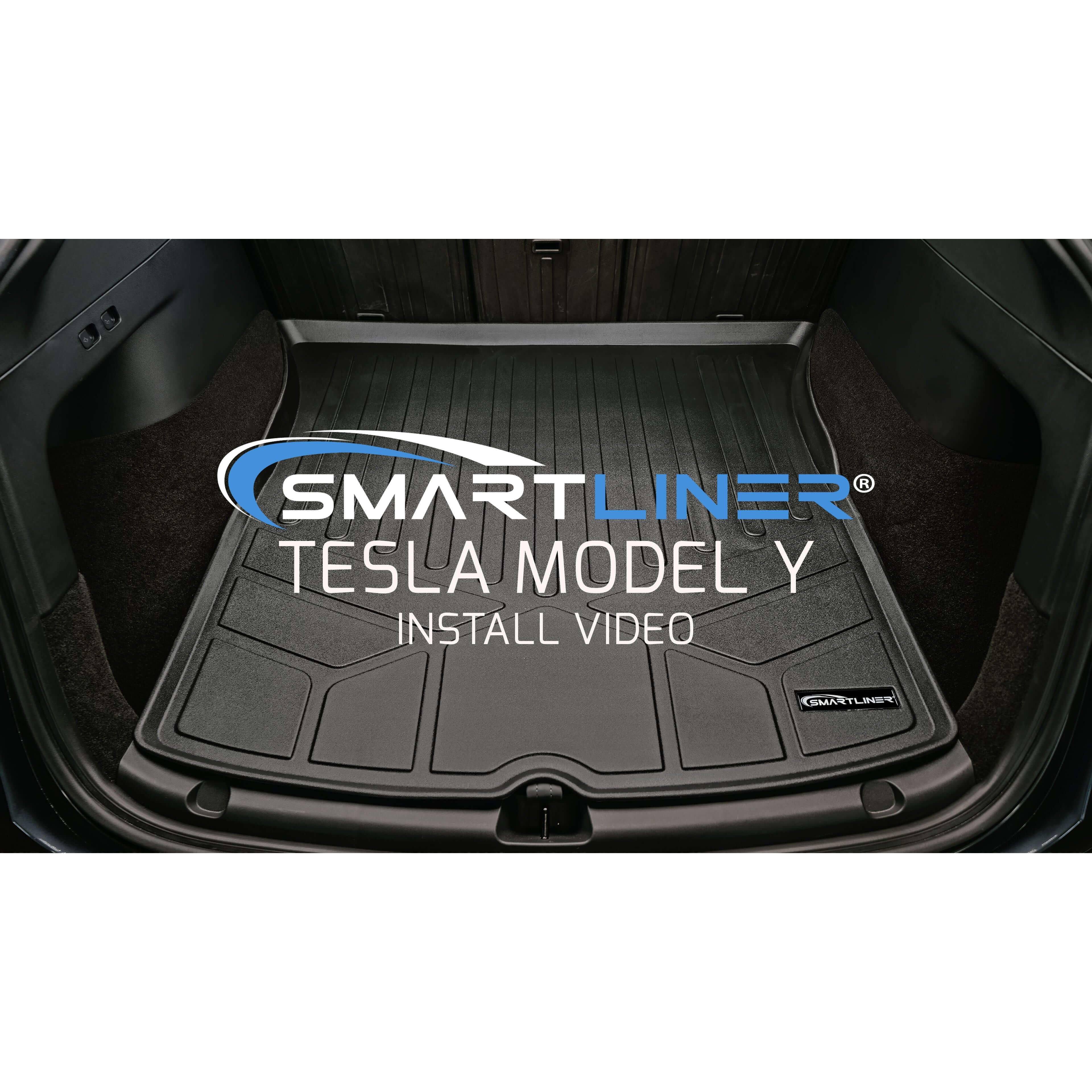 SMARTLINER Floor Liners for 2020-2025 Tesla Model Y (7 Passenger)
