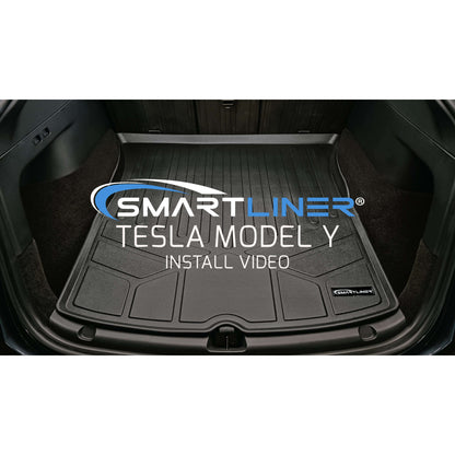 SMARTLINER Floor Liners for 2020-2025 Tesla Model Y (7 Passenger)