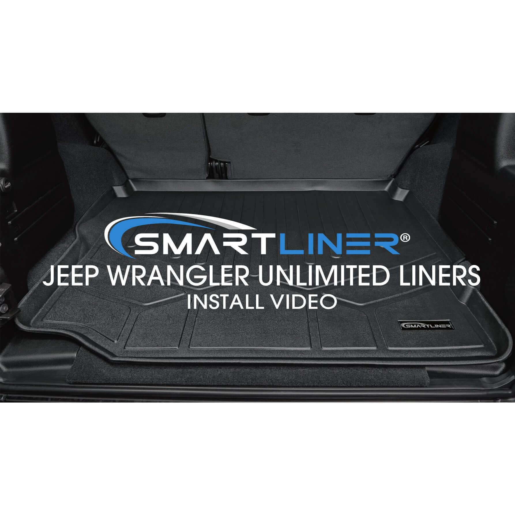 Smart Trim™ Floor Liners For 2015-2018 Jeep Wrangler Unlimited (JK Old Body Style Only)