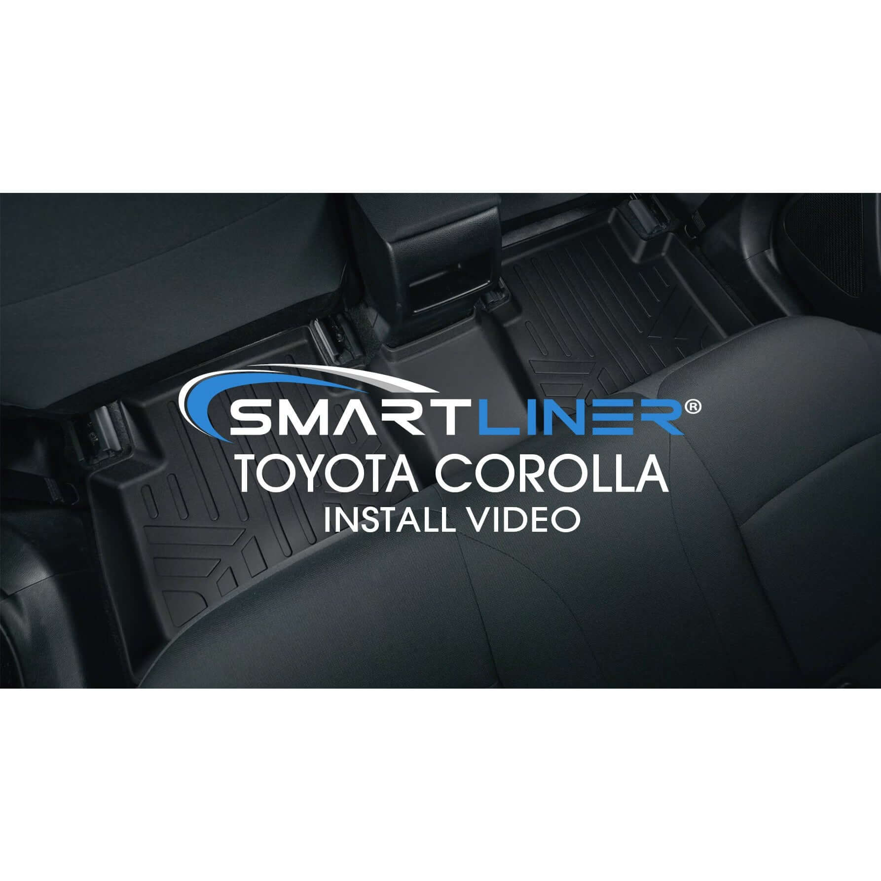SMARTLINER Floor Liners for 2019-2026 Toyota Corolla Hatchback (No Tire Repair Kit)