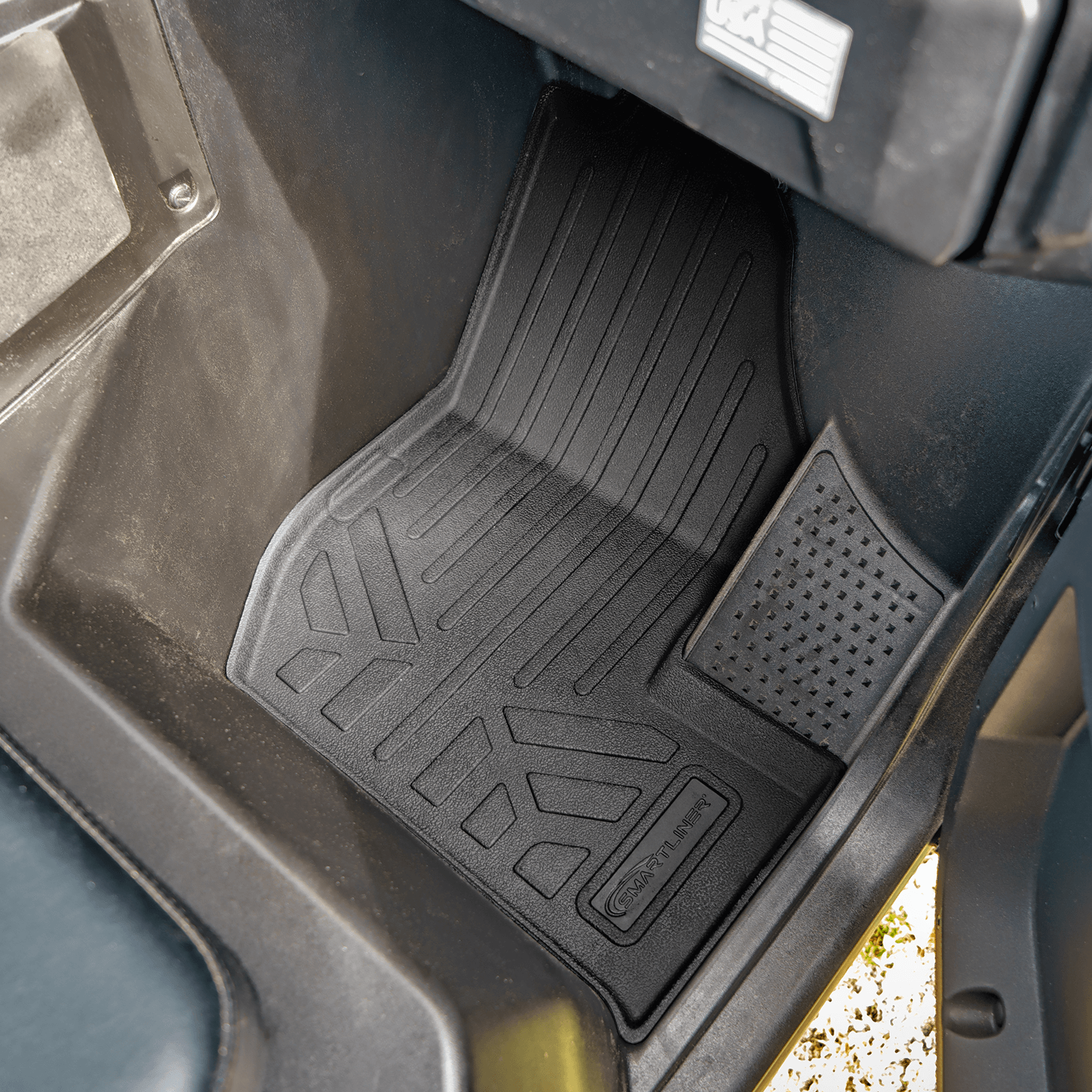 SMARTLINER Rugged Rubber Floor Liners For 2018-2025 Yamaha Wolverine RMA X4