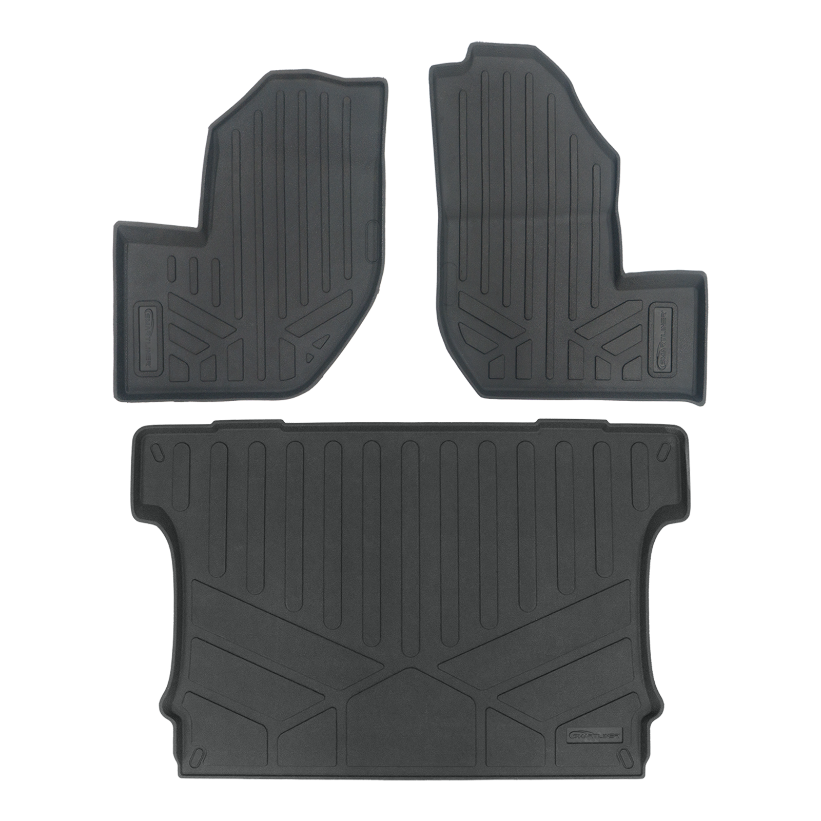 SMARTLINER Rugged Rubber Floor Liners For 2018-2025 Yamaha Wolverine RMA X2