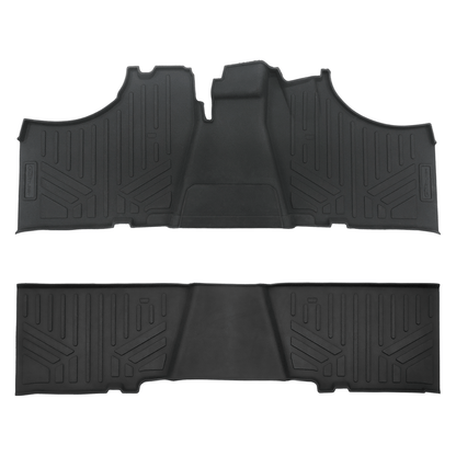 SMARTLINER Rugged Rubber Floor Liners For 2017-2026 Kawasaki Mule (6-Seater Models)