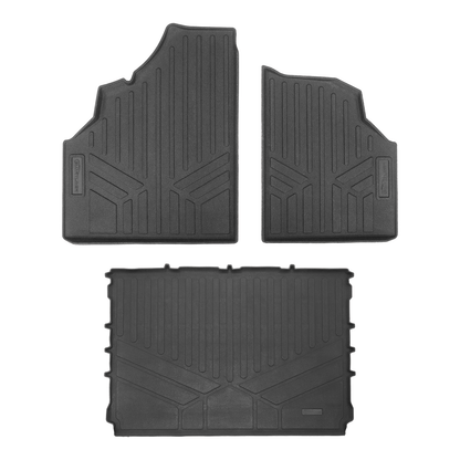 SMARTLINER OUTDOORS™ Rugged Rubber Floor Liners For 2016-2026 Can-Am Defender (6 Seater)