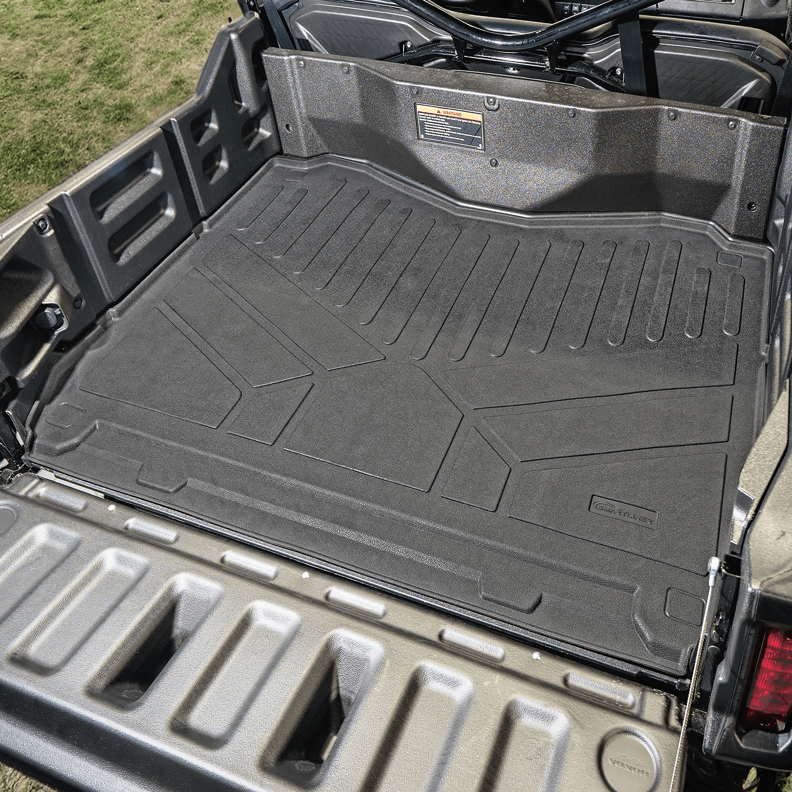 SMARTLINER Rugged Rubber Floor Liners For 2019-2025 Honda Pioneer 1000-6 (6 Seater model)
