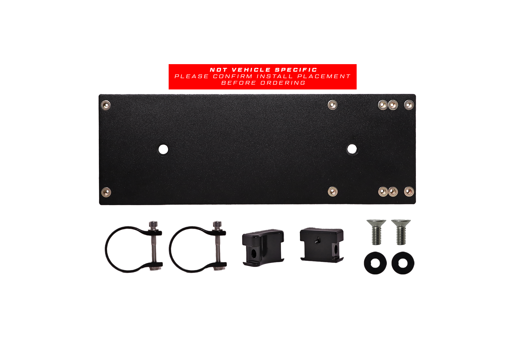 Universal Amplifier Mount w/ Clamps | UTVS-AMPMT-UNIV