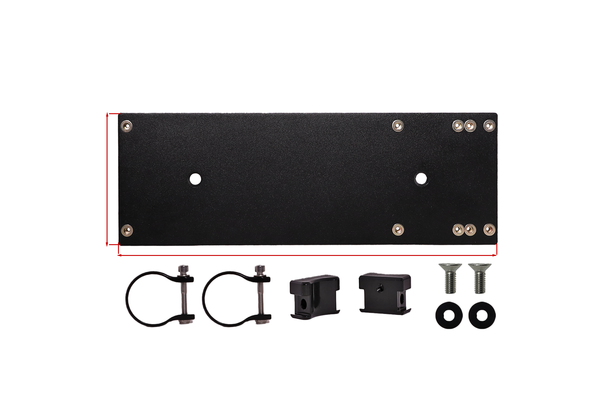 Universal Amplifier Mount w/ Clamps | UTVS-AMPMT-UNIV