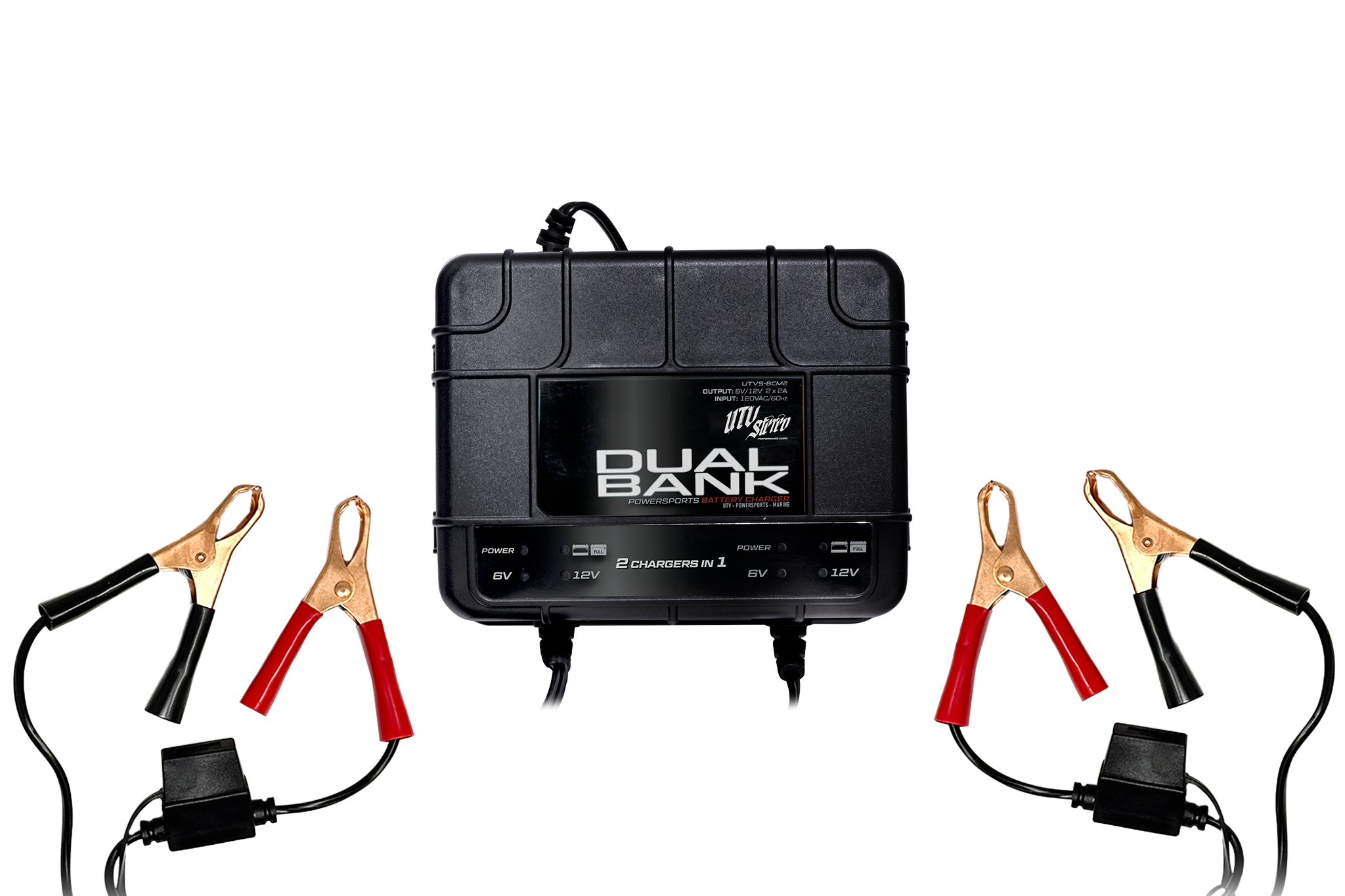 Dual-Bank Battery Charger / Maintainer | UTVS-BCM2