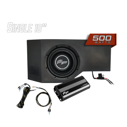 Can-Am® Defender HD10 500W Single Side 10" Subwoofer Kit | UTVS-DEF-SUB-500