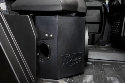 Can-Am® Defender HD11 Vented 10" Front Passenger Subwoofer Enclosure Unloaded | UTVS-DEF2-VENC-PASS-10-FRONT