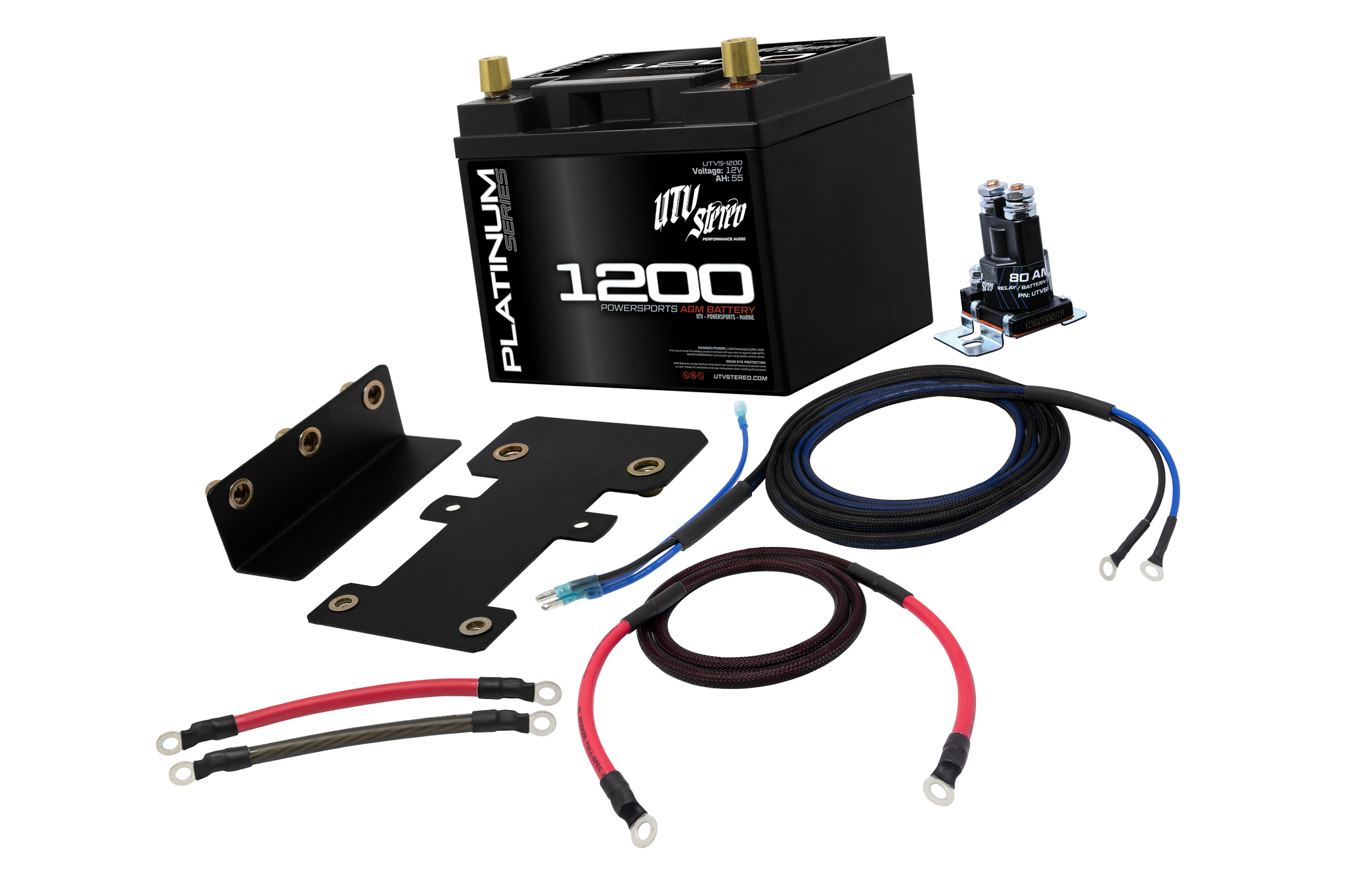 Kawasaki Teryx H2 2nd Battery Kit | UTVS-H2-2BATT-KIT
