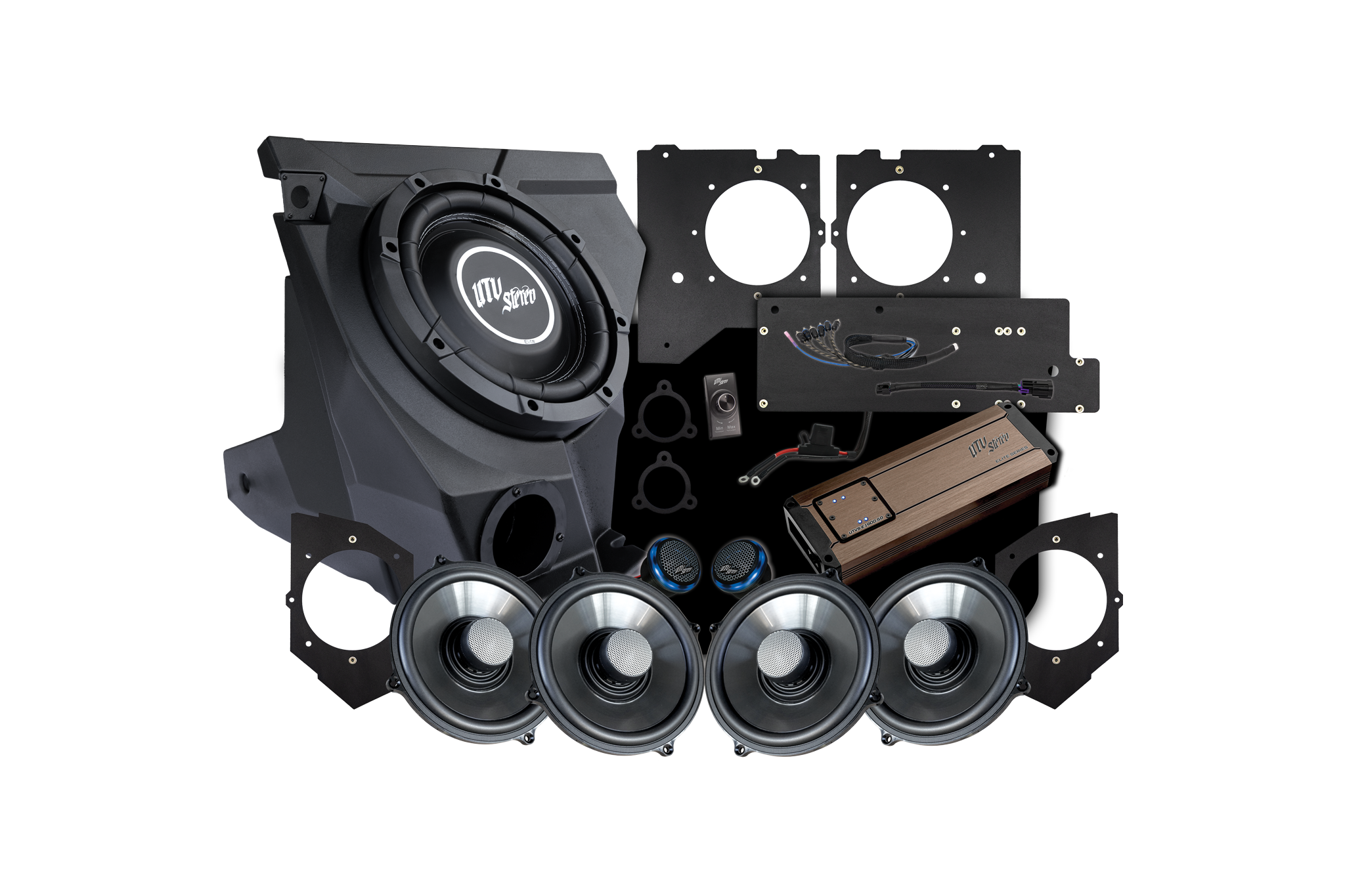 KAWASAKI® TERYX H2 GARMIN TREAD® Elite Stage 6 Stereo Kit | UTVS-H2-S6-GRM