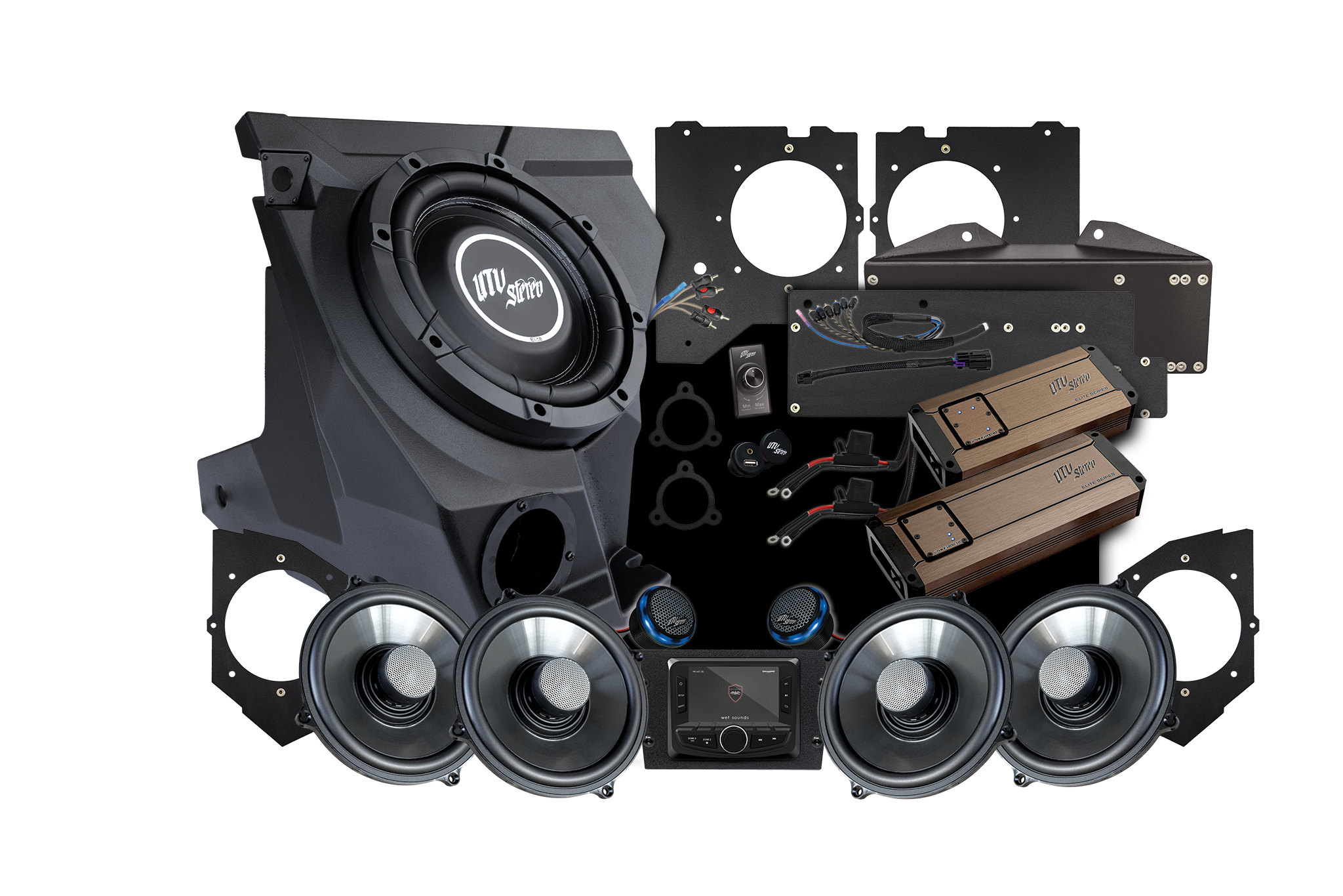 KAWASAKI® TERYX H2 Elite Stage 7 Stereo Kit | UTVS-H2-S7