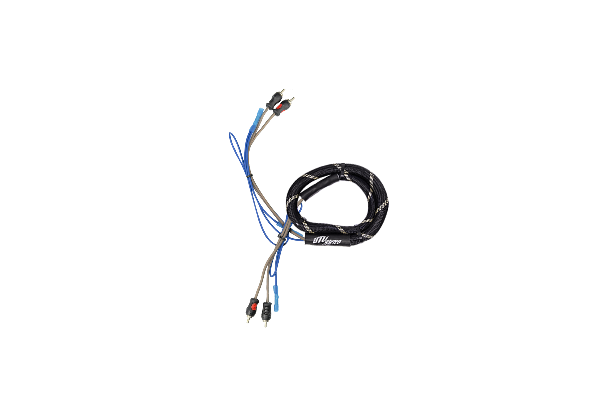UTV Stereo 2-Channel RCA Harness - Front + Remote | UTVS-HRN-RCA-1