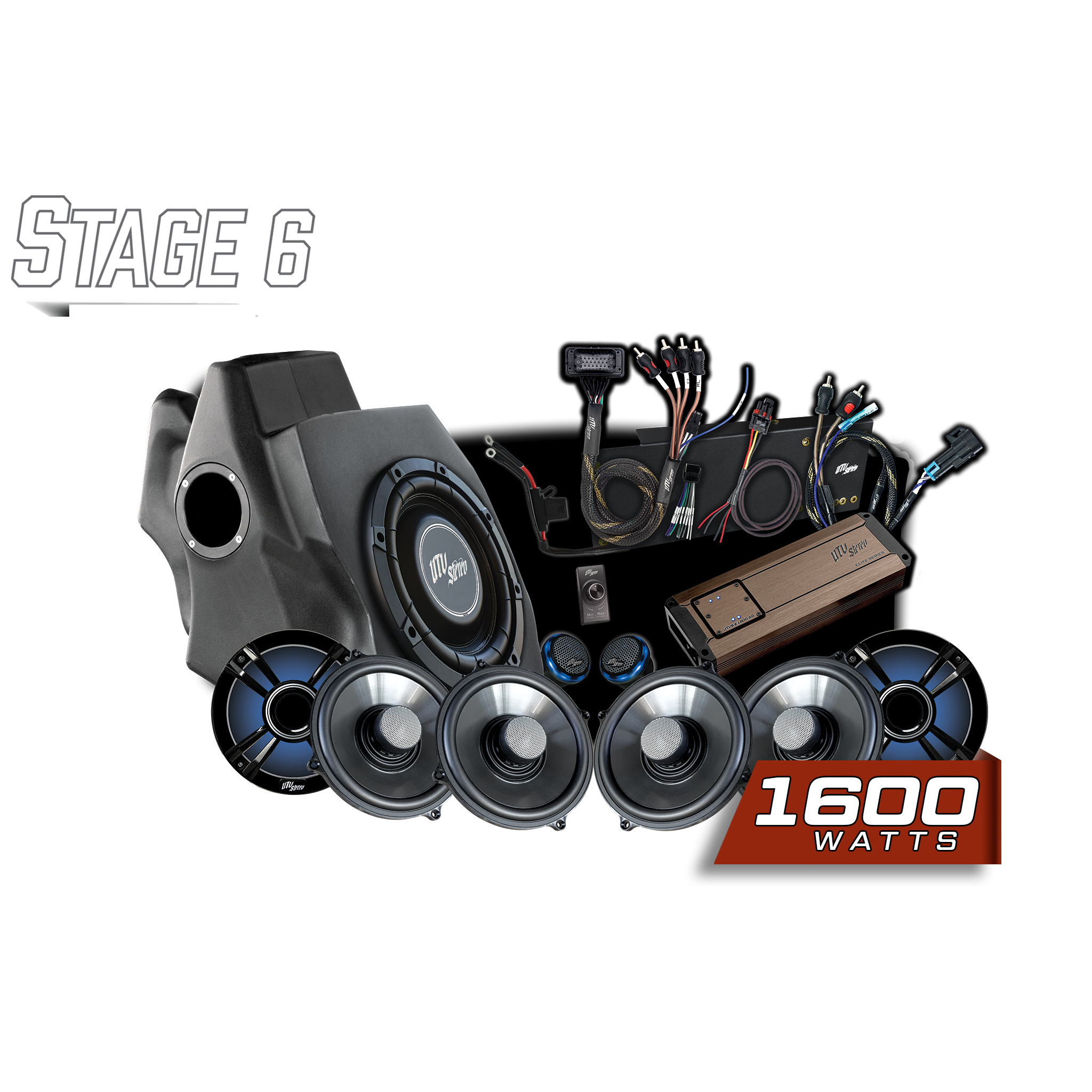 '20-'24 RZR® Pro Series Ride Command® Stage 6 Stereo Kit | UTVS-PRO-S6-RC