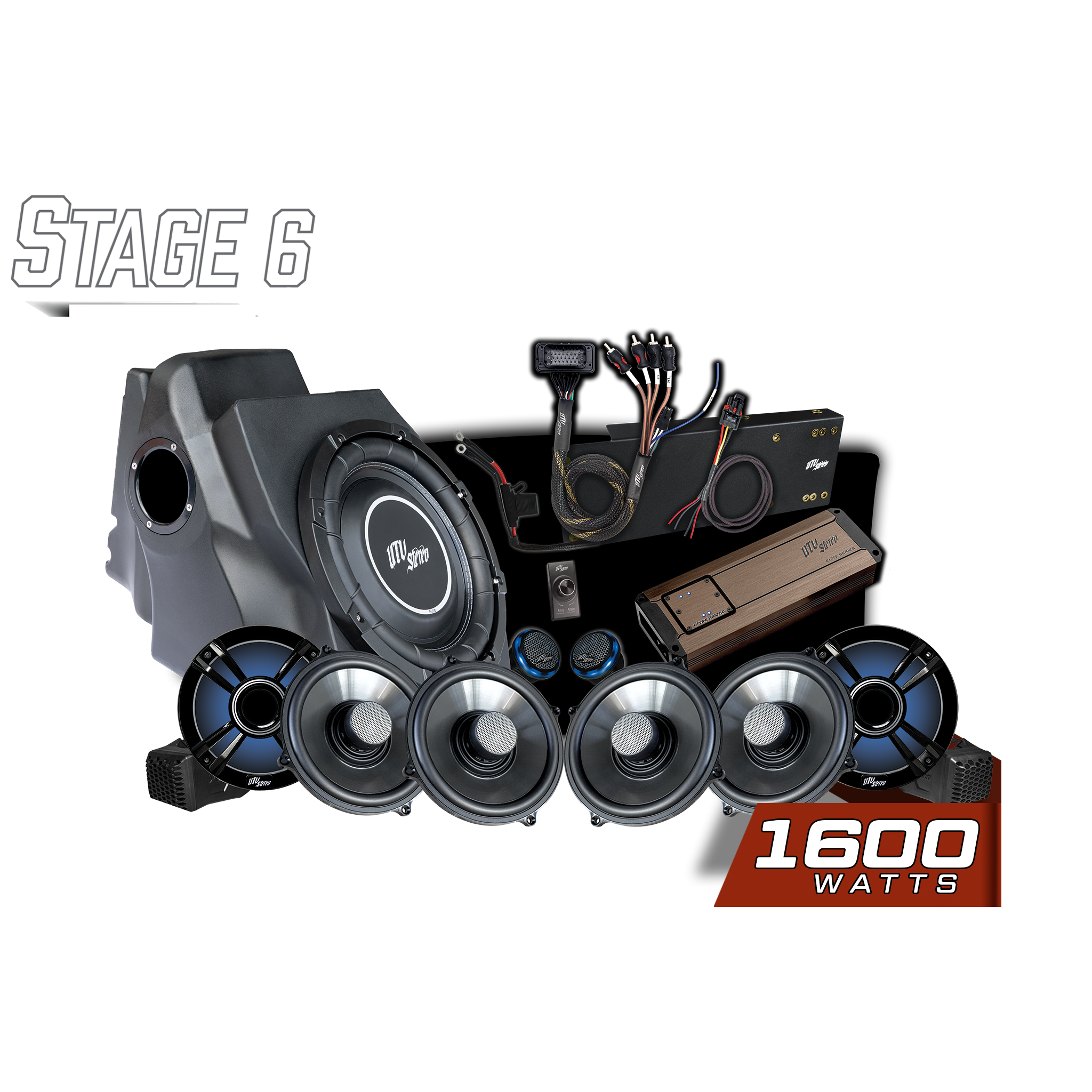 '25-'26 RZR® Pro Series Ride Command® Stage 6 Stereo Kit | UTVS-PRO2-S6-RC