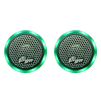 Pro Series 1" Tweeter w/ Built In RGB LED (Pair) | UTVS-PTW Polaris Xpedition
