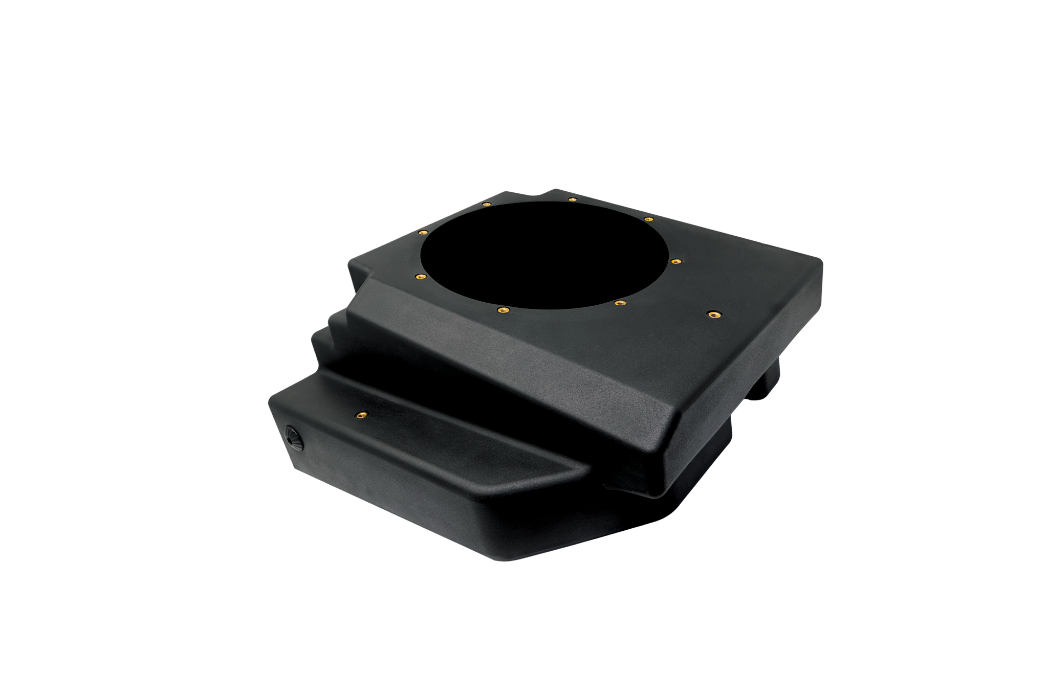 Can-Am® Maverick R 10" Rear Passenger Subwoofer Enclosure (4-SEAT MODELS) – Unloaded | UTVS-R-ENC-PASS-4R