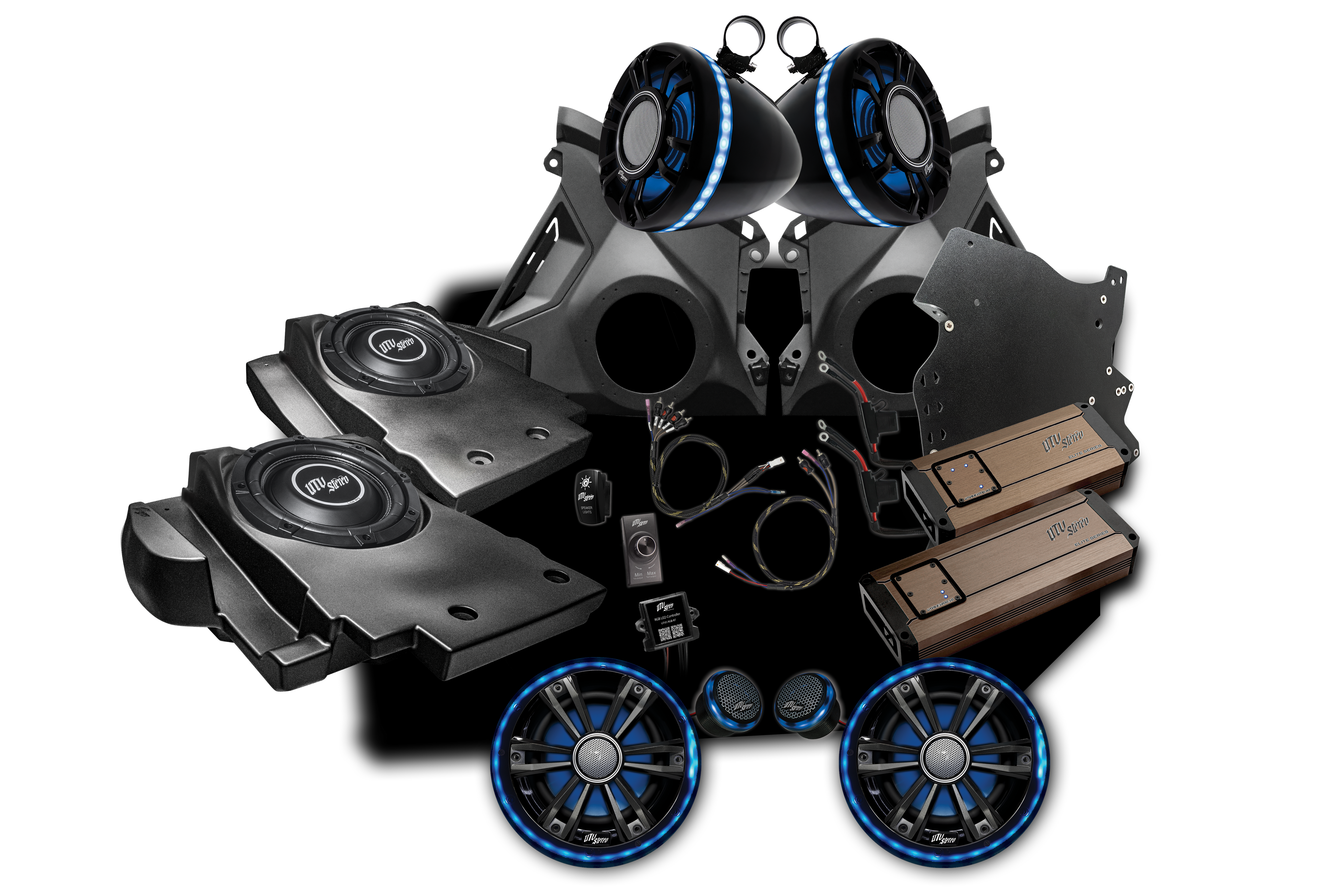 Can-Am® Maverick R BRP GO! Elite Series Stage 7 Stereo Kit | UTVS-R-S7-E-GO