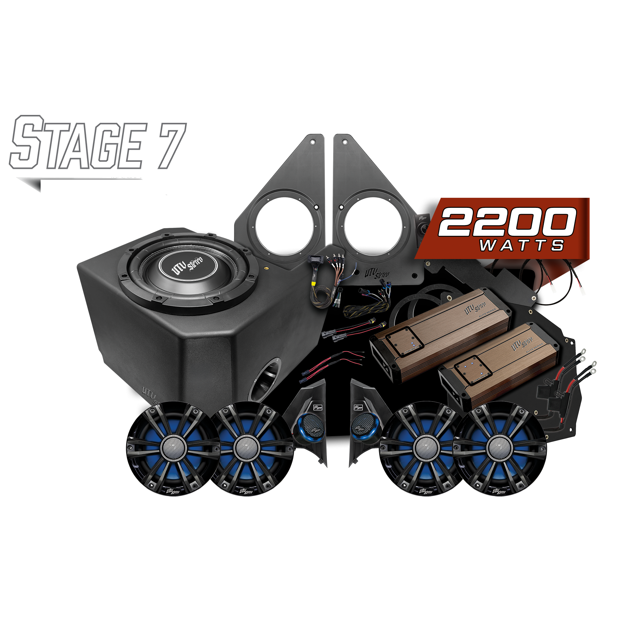 Polaris Ranger 1500 Ride Command® Stage 7 Stereo Kit | UTVS-RNG-S7-RC