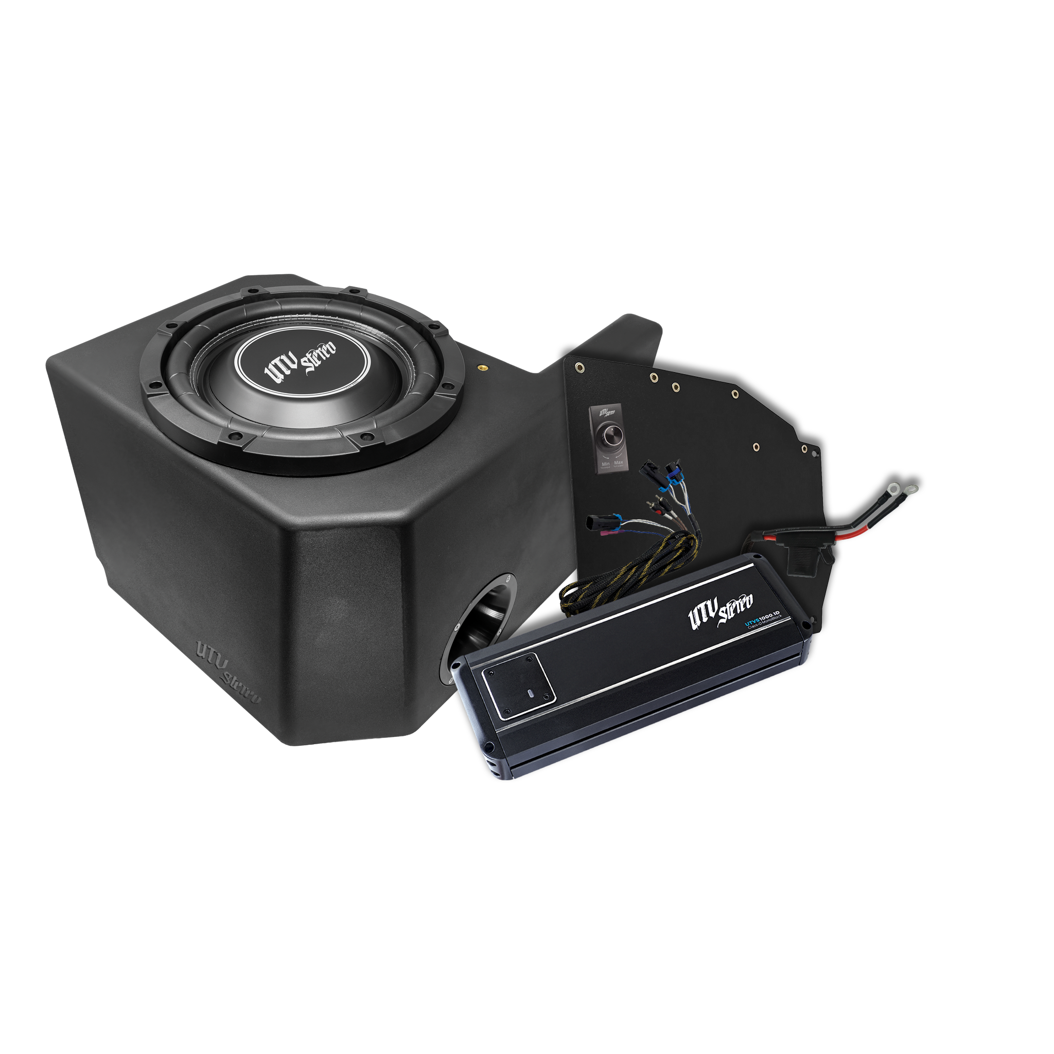 Polaris® Ranger 1000W Single 10" Subwoofer Kit | UTVS-RNG-SUB-1000-1