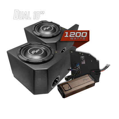 Polaris® Ranger 1200W Dual 10" Subwoofer Kit | UTVS-RNG-SUB-1200-2