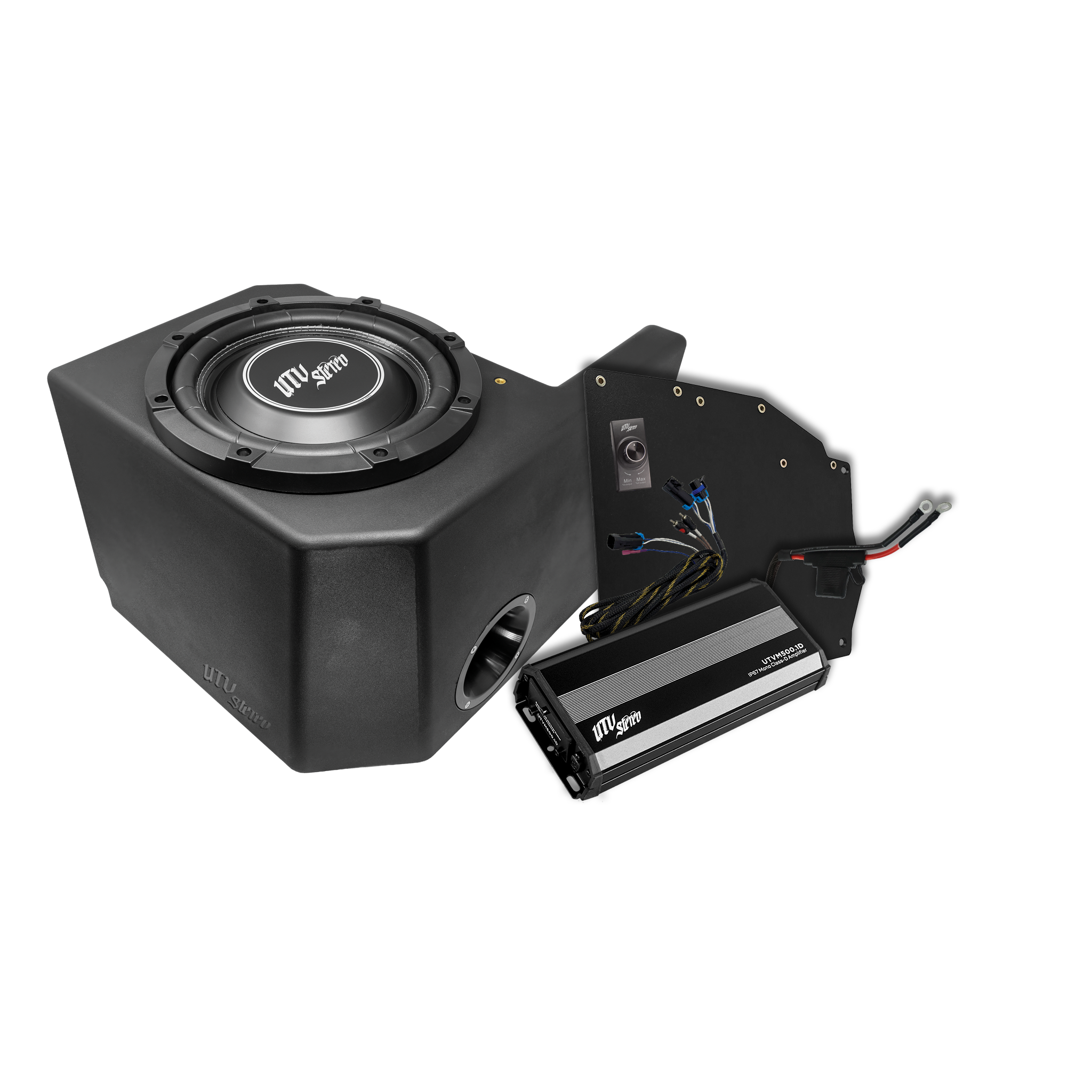 Polaris® Ranger 500W Single 10" Subwoofer Kit | UTVS-RNG-SUB-500-1