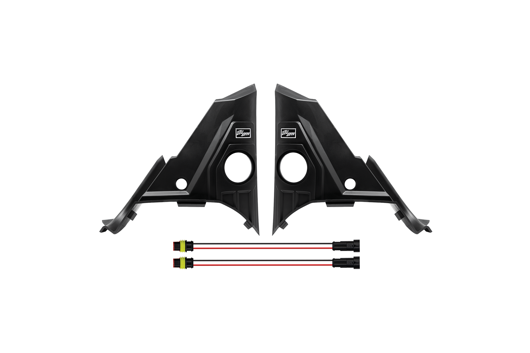 Polaris® Ranger 1500 A-Pillar Tweeter Adapter (Pair) V2 | UTVS-RNG-TSA