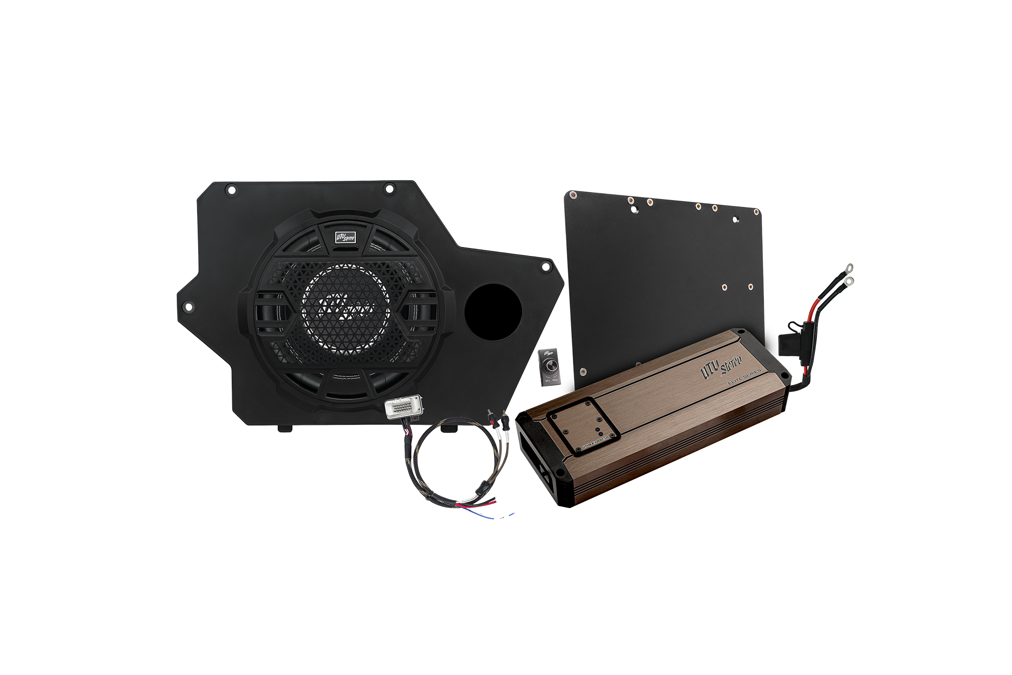 Polaris® Xpedition 1200W 10" Subwoofer Kit  | UTVS-XPD-SUB-1200-1