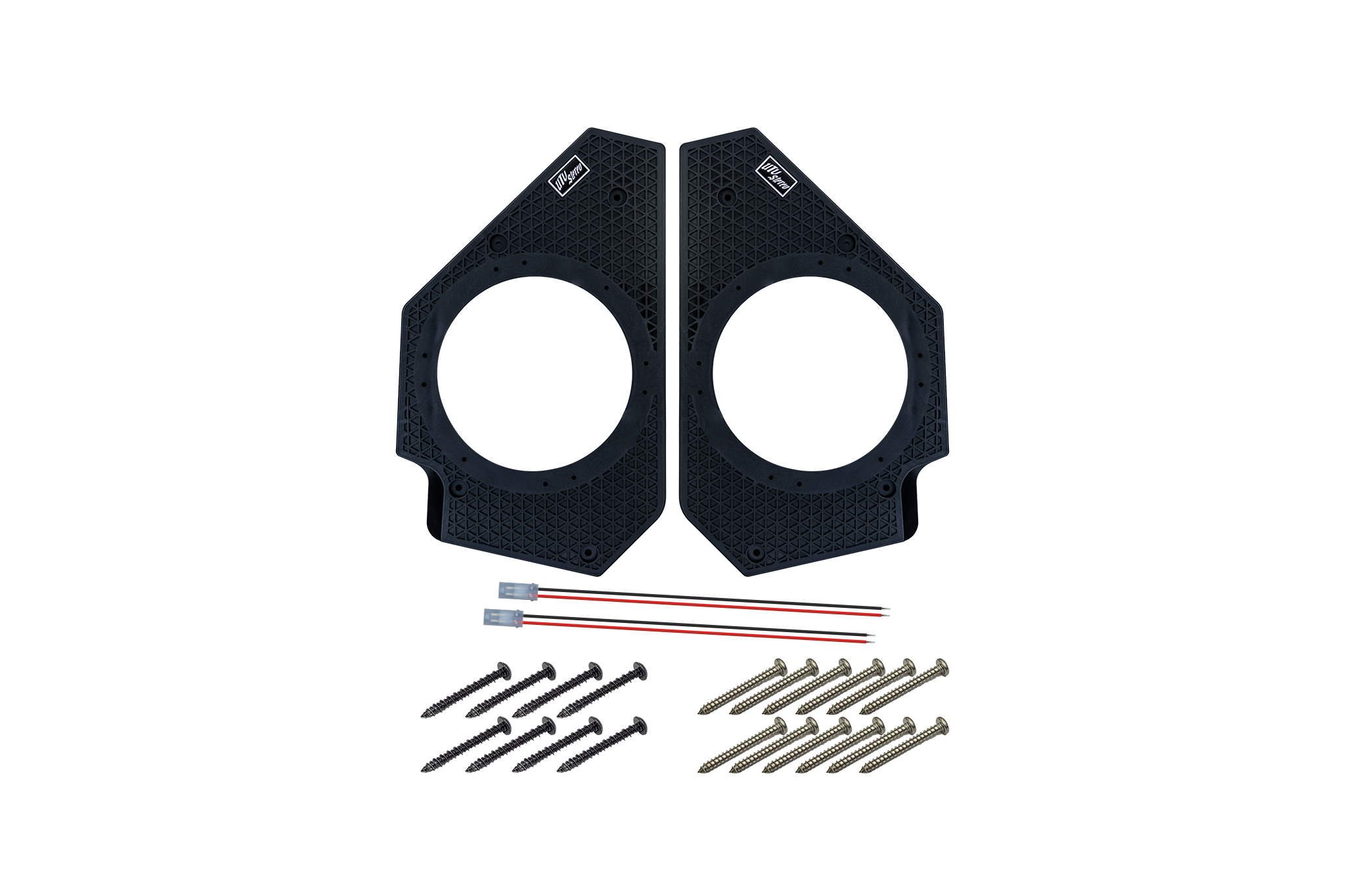 Polaris® Xpedition 6.5" Rear Speaker Adapters V2 | UTVS-XPD-RSA