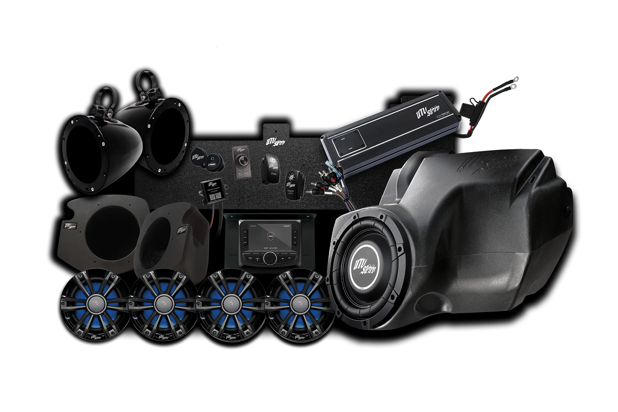 RZR® Signature Series Stage 6 Stereo Kit | UTVS-RZR-S6-S