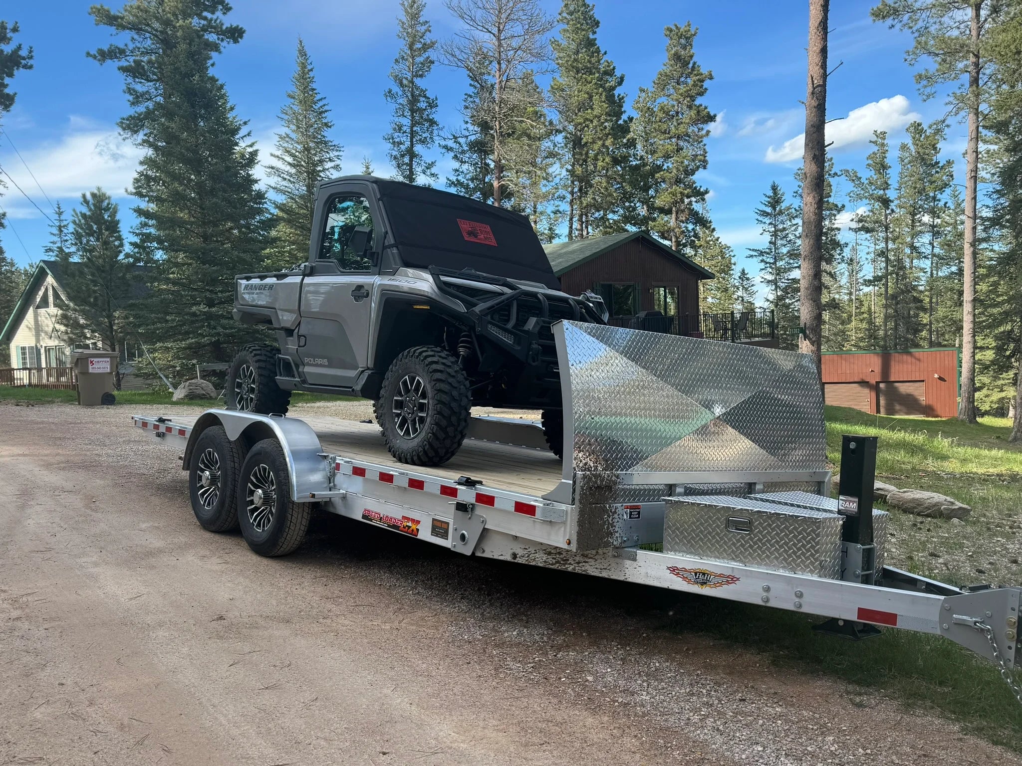 Polaris 1500 XD "Plus" Windshield Protector