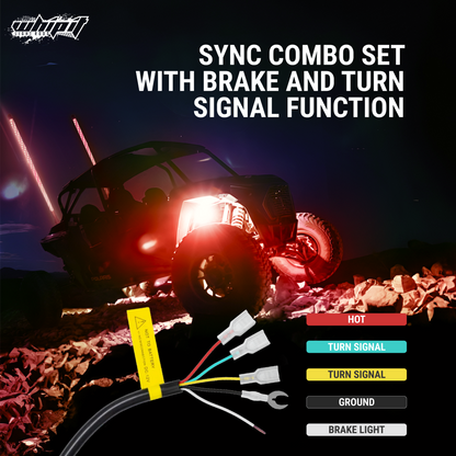 MAGLINK LED Whips: Illuminate Your Adventure with Ease!