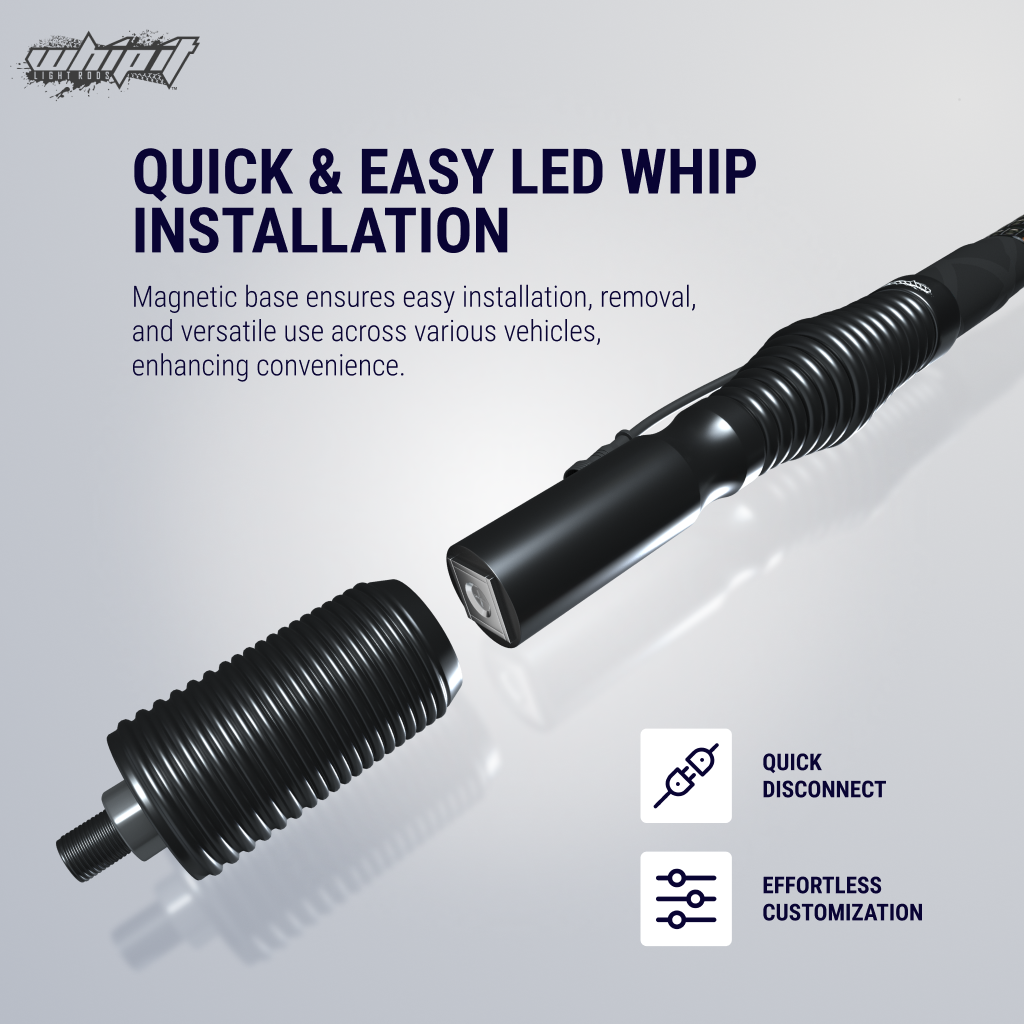 MAGLINK LED Whips: Illuminate Your Adventure with Ease!