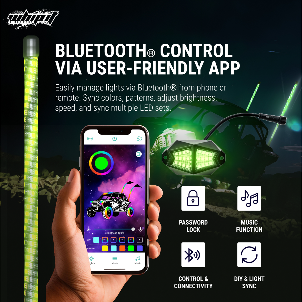 MAGLINK LED Whips: Illuminate Your Adventure with Ease!