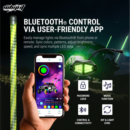 MAGLINK LED Whips: Illuminate Your Adventure with Ease!