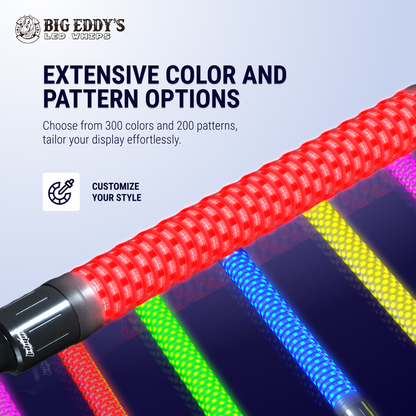 Big Eddy’s Girth Certified Whips: More Girth. More Glow. No Apologies.