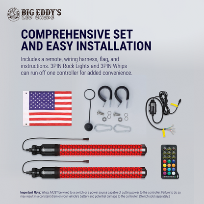 Big Eddy’s Girth Certified Whips: More Girth. More Glow. No Apologies.