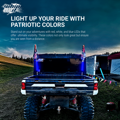 Old Glory LED Whips – Super Bright Patriotic Illumination