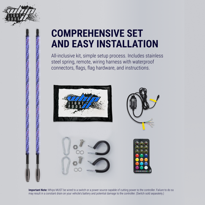 SOL LED Whips: The Brightest and Most Advanced Whips on the Market!