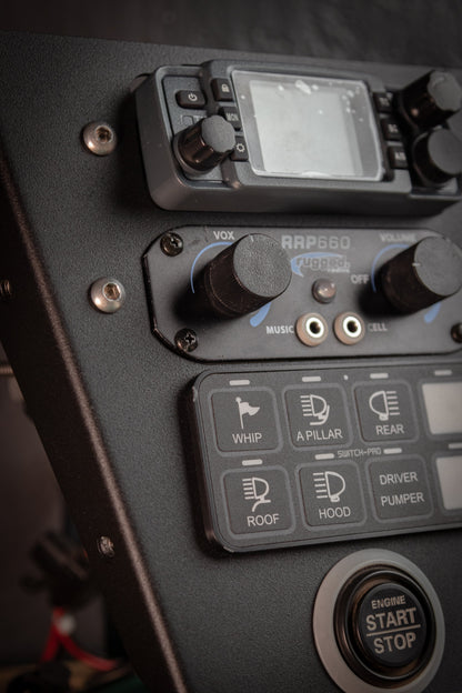 ABM Mini Radio + Switch-Pros Mount