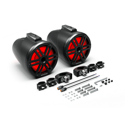 M2 10" Color Optix™ 2-Way Horn Loaded Tower Speakers (pr) - Black