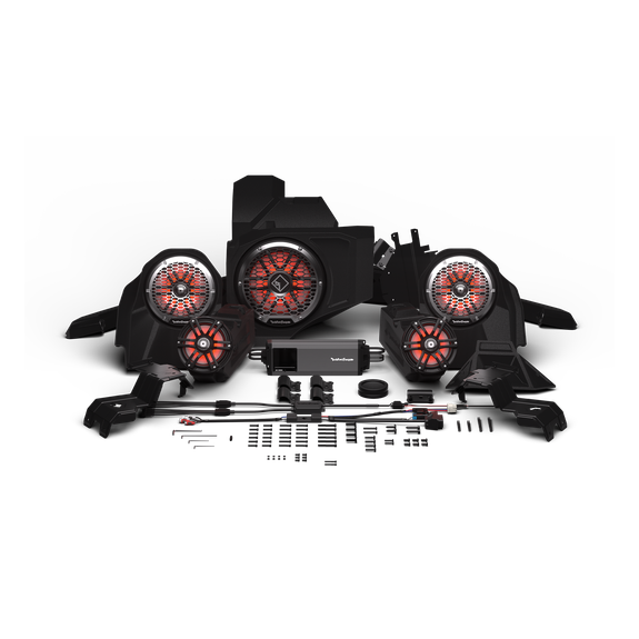 Stage 6 Aftermarket 1,500-Watt Audio System for 2024+ RZR XP w/ Ride Command