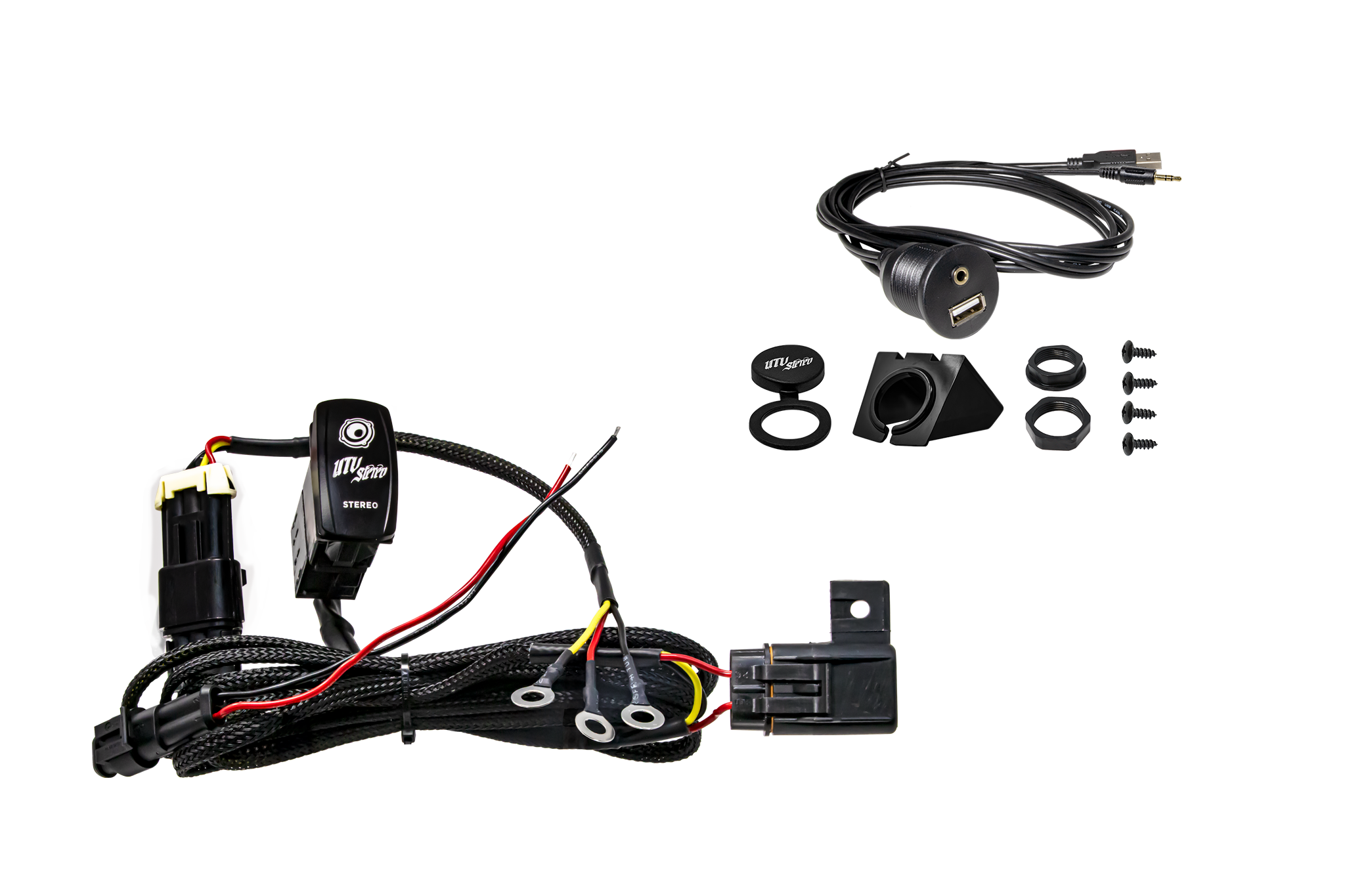 '25 -'26 RZR® Pro Series Head Unit Mount | UTVS-PRO2-HUMT-DASHKIT-RKR